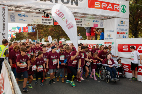 Esélyegyenlőségi Futam a 35. SPAR Budapest Maraton® Fesztiválon