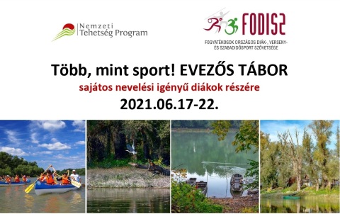 FODISZ Több, mint sport! Evezős Tábor SNI-s gyerekeknek