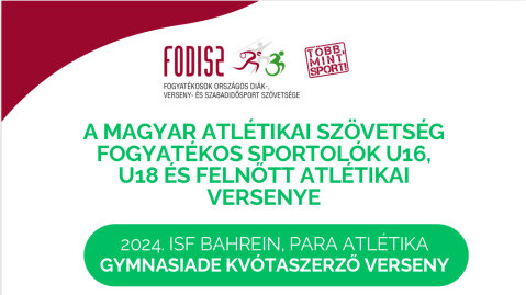 Fogyatékos sportolók atlétikai versenye