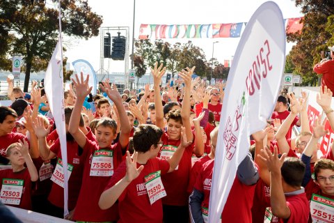 FODISZ Esélyegyenlőségi Futam a SPAR Budapest Maraton Fesztiválon